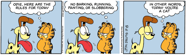 Garfield comics 08-05-2010 