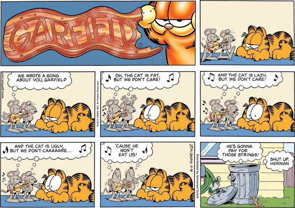 Garfield comics 09-05-2010 