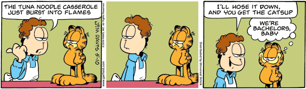 Garfield comics 10-05-2010 