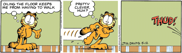 Garfield comics 12-05-2010 