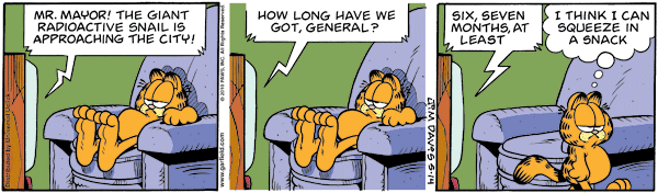 Garfield comics 14-05-2010 