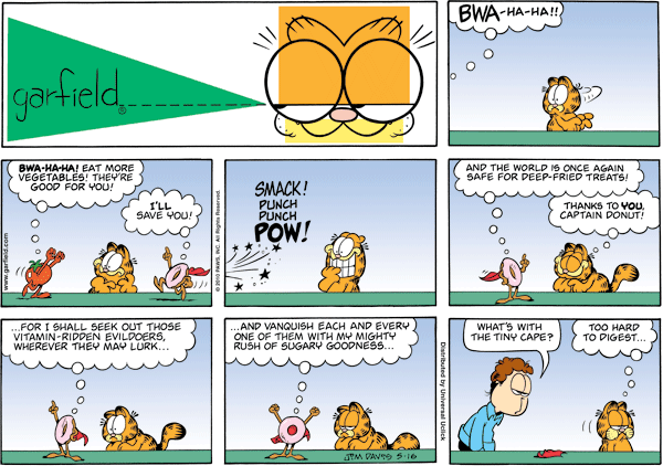 Garfield comics 16-05-2010 