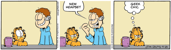 Garfield comics 18-05-2010 