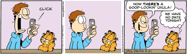 Garfield comics 21-05-2010 