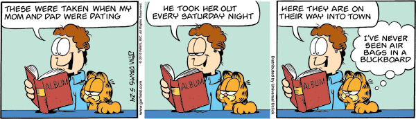 Garfield comics 24-05-2010 