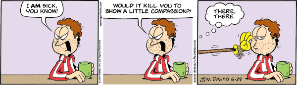Garfield comics 29-05-2010 