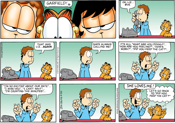 Garfield comics 30-05-2010 