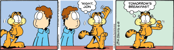 Garfield comics 08-06-2010 