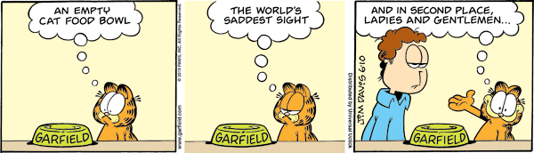 Garfield comics 10-06-2010 