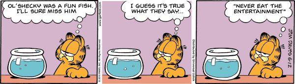 Garfield comics 12-06-2010 