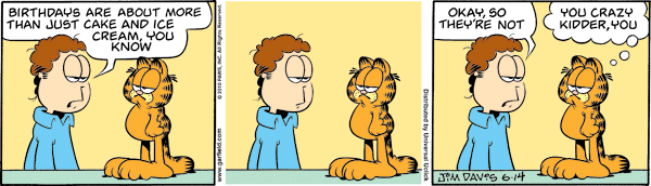 Garfield comics 14-06-2010 