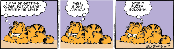 Garfield comics 15-06-2010 