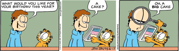 Garfield comics 17-06-2010 