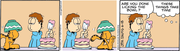 Garfield comics 18-06-2010 