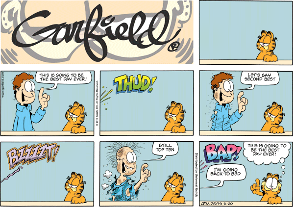 Garfield comics 20-06-2010 