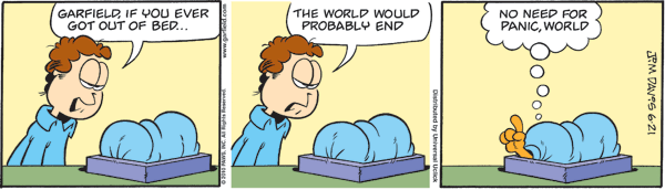 Garfield comics 21-06-2010 