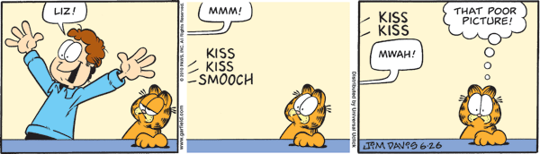 Garfield comics 26-06-2010 