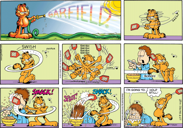 Garfield comics 27-06-2010 