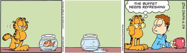 Garfield comics 29-06-2010 