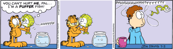 Garfield comics 02-07-2010 