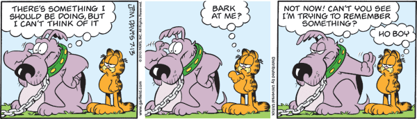 Garfield comics 13-07-2010 