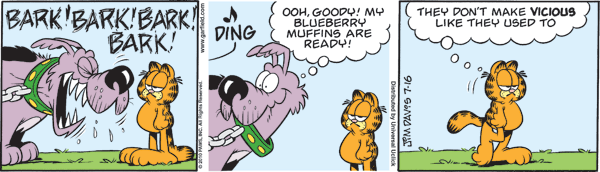 Garfield comics 16-07-2010 