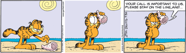 Garfield comics 30-07-2010 