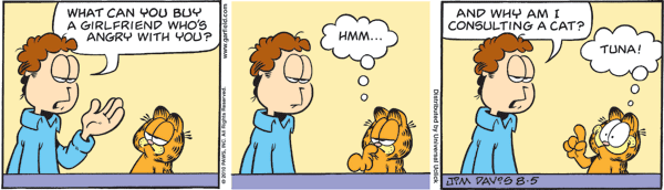 Garfield comics 05-08-2010 
