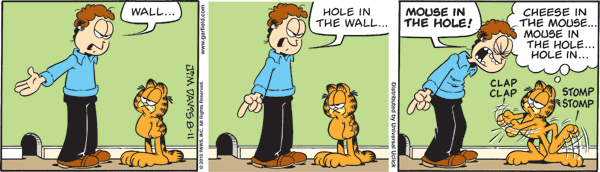 Garfield comics 11-08-2010 