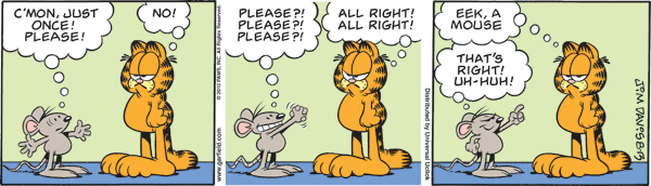 Garfield comics 13-08-2010 