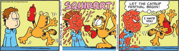 Garfield comics 18-08-2010 