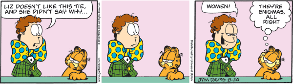 Garfield comics 20-08-2010 