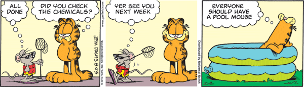 Garfield comics 23-08-2010 