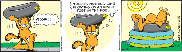 Garfield comics 24-08-2010 
