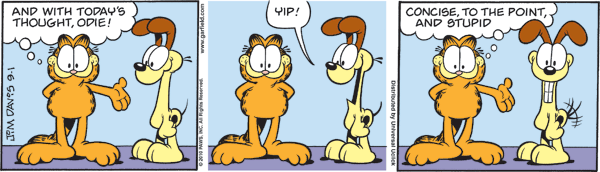 Garfield comics 01-09-2010 