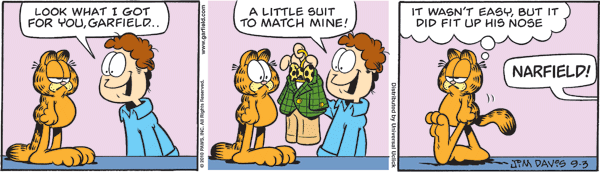 Garfield comics 03-09-2010 