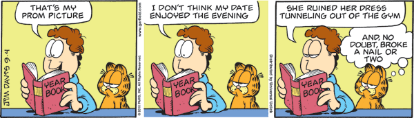 Garfield comics 04-09-2010 