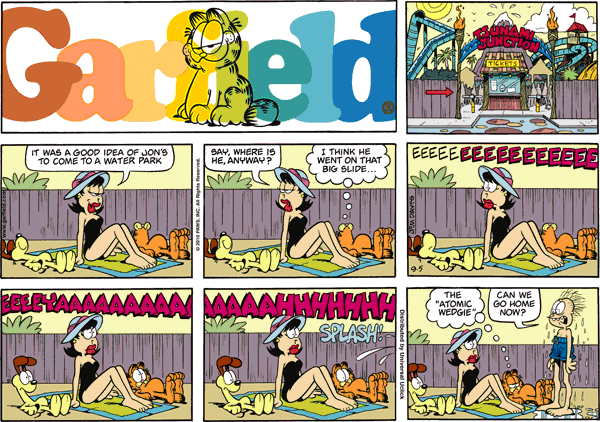 Garfield comics 05-09-2010 