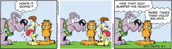 Garfield comics 07-09-2010 