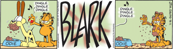 Garfield comics 11-09-2010 