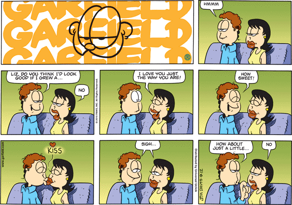 Garfield comics 12-09-2010 