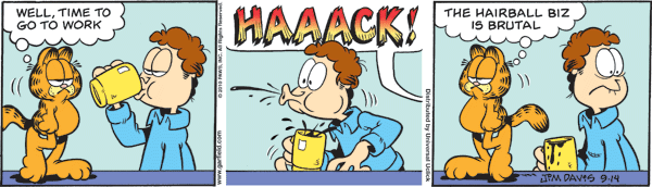 Garfield comics 14-09-2010 