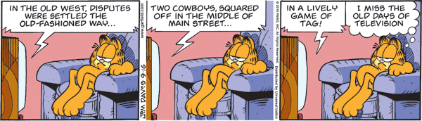 Garfield comics 16-09-2010 