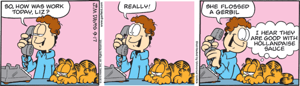 Garfield comics 17-09-2010 