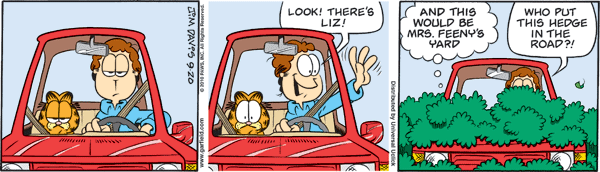 Garfield comics 20-09-2010 