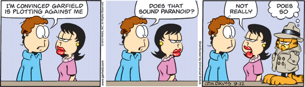 Garfield comics 22-09-2010 