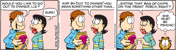 Garfield comics 23-09-2010 