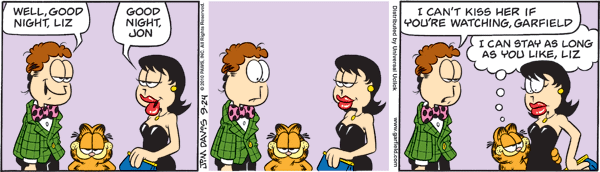 Garfield comics 24-09-2010 
