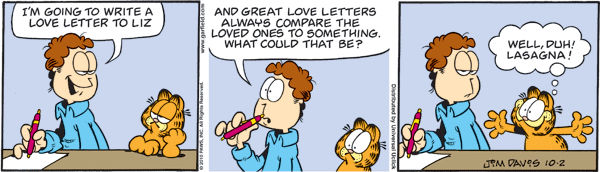 Garfield comics 02-10-2010 