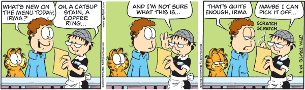 Garfield comics 04-10-2010 